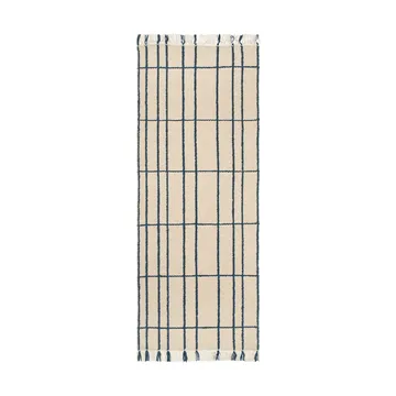 Sen matta - Parchment-indigo, 80x200 cm - Ferm Living