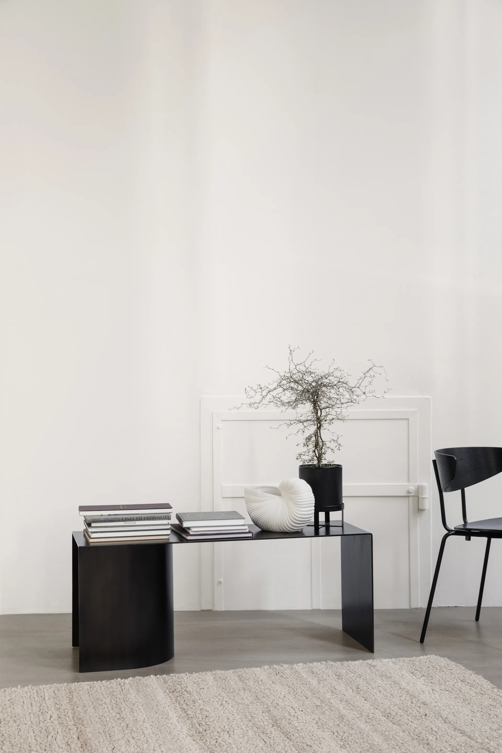 Shade Loop matta S 140x200 cm, Beige Ferm Living