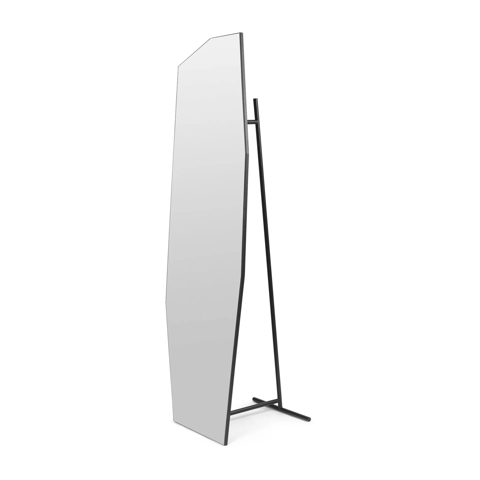 Shard golvspegel 57,8x165 cm, Black Ferm Living