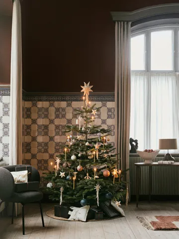 Snowball ornaments julgranshänge 3 delar - White - Ferm Living