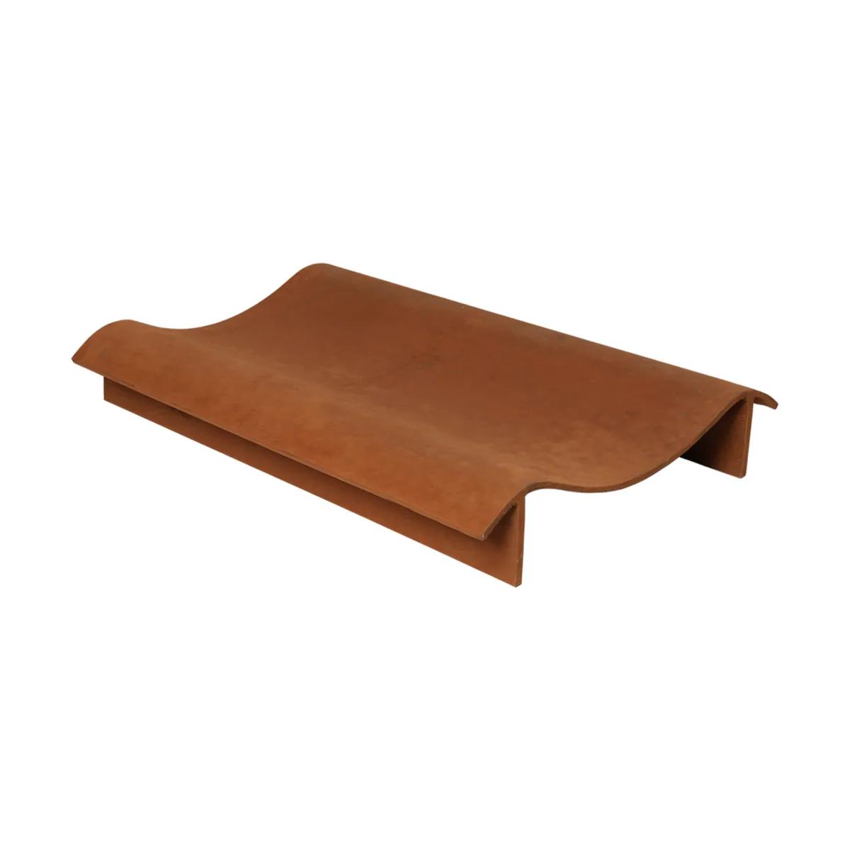Solene eldfat, Cortenstål, 80x55x9,5 cm Ferm Living