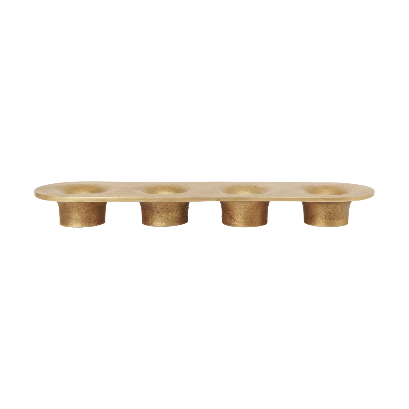 Soothe 4 ljusstake 8x29 cm, Brass Finish Ferm Living