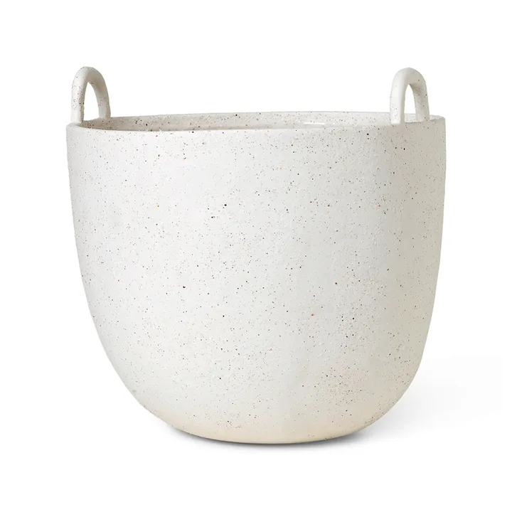 Speckle kruka Ø30 cm - Off white - Ferm Living