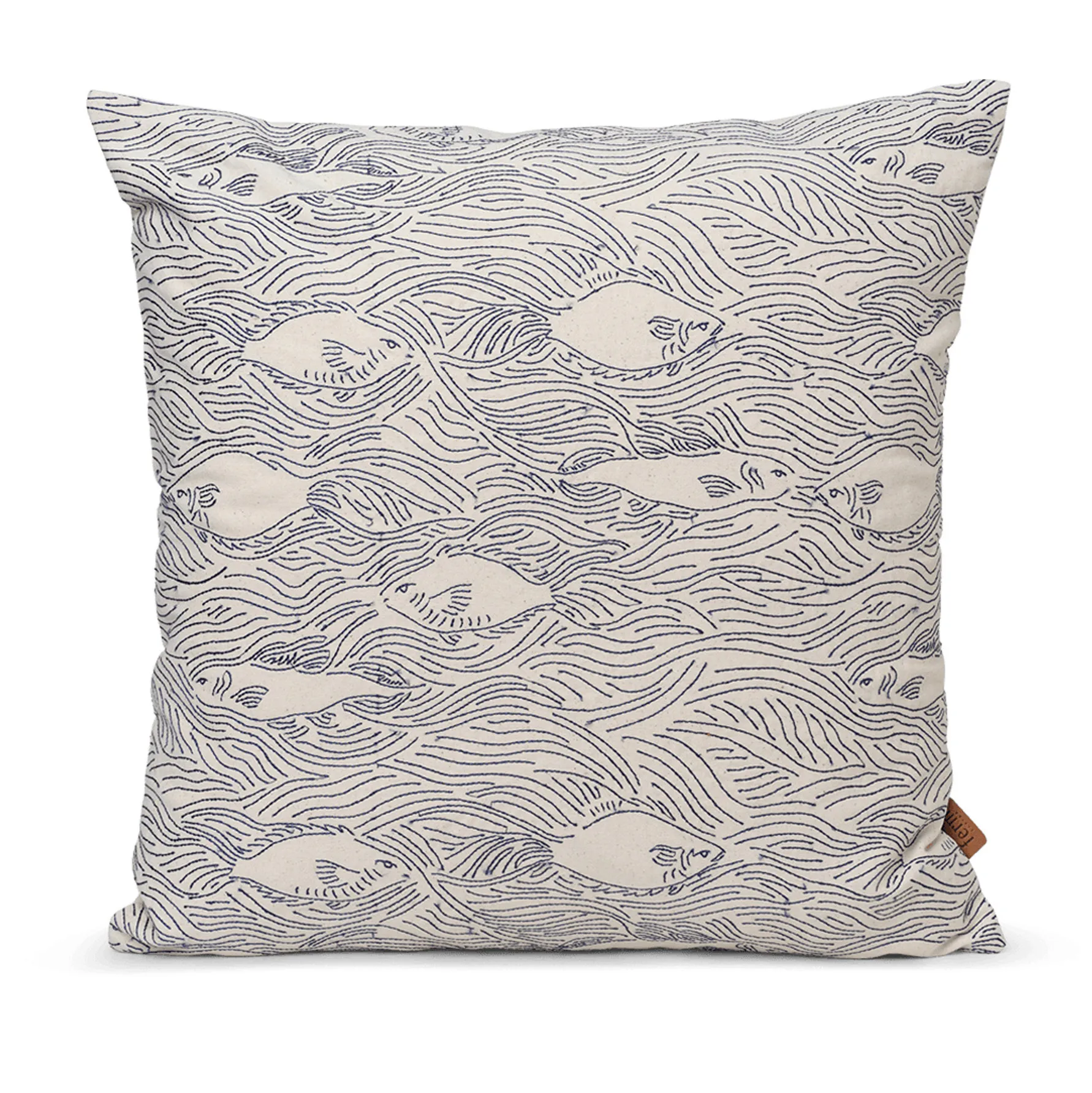 Stream kudde 50x50 cm, Off white Ferm Living