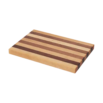 Stribe skärbräda bold 25x36 cm - Walnut-oak - Ferm Living