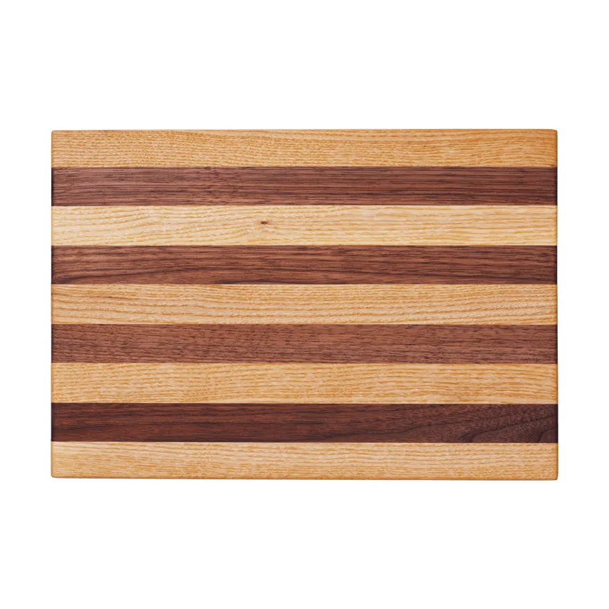 Stribe skärbräda bold 25x36 cm, Walnut-oak Ferm Living