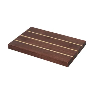 Stribe skärbräda fine 25x36 cm - Walnut-ash - Ferm Living
