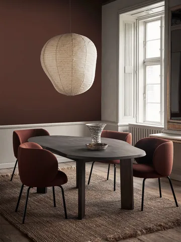 Tarn matbord 118,5x220 cm - Dark Stained Beech - Ferm Living