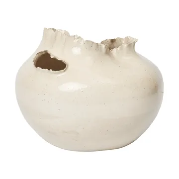 Tereo vas - Off-white speckle, 18 cm - Ferm Living