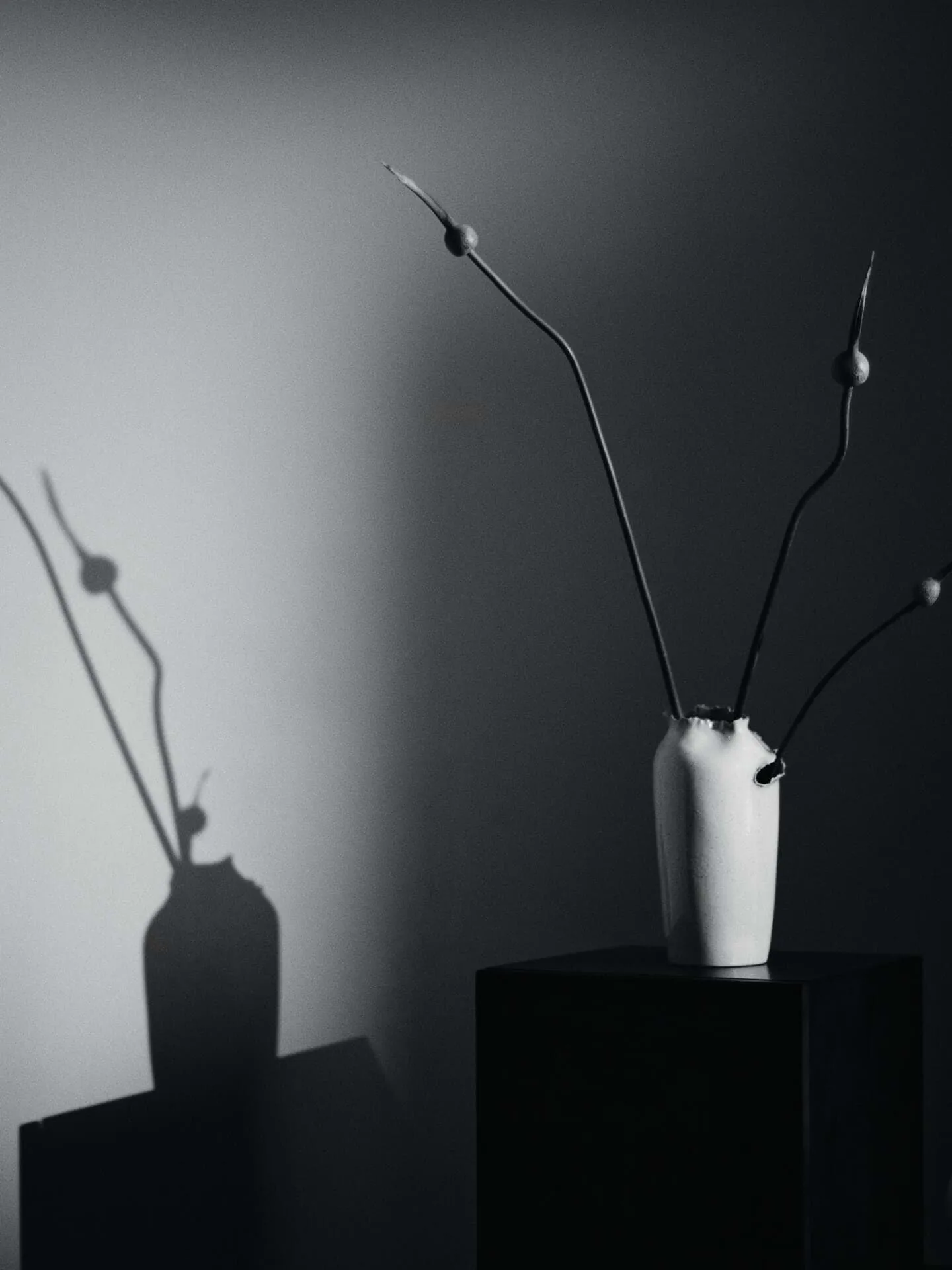Tereo vas, Off-white speckle, 27 cm Ferm Living