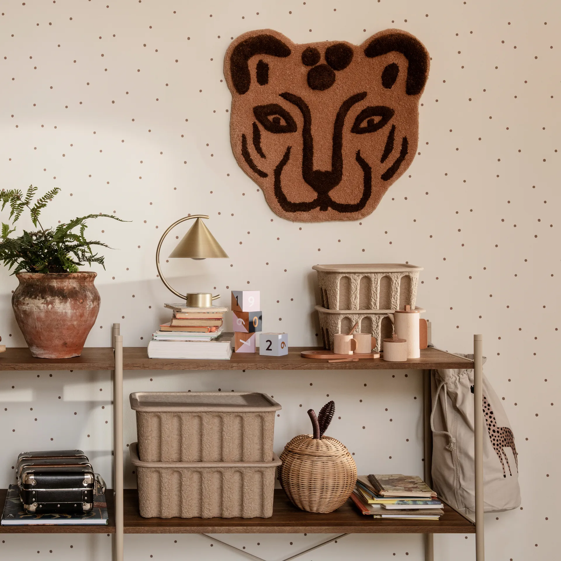 Toro barnservis i trä, Natural Ferm Living