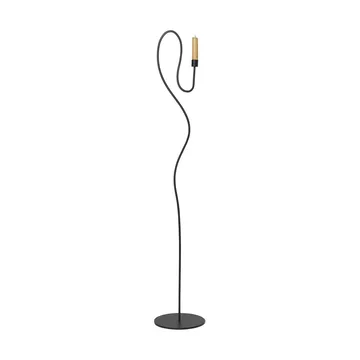 Valse golvljusstake - Black - Ferm Living
