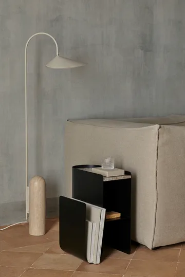 Vault sidobord 40,2x33,4x50 cm - Black - Ferm Living