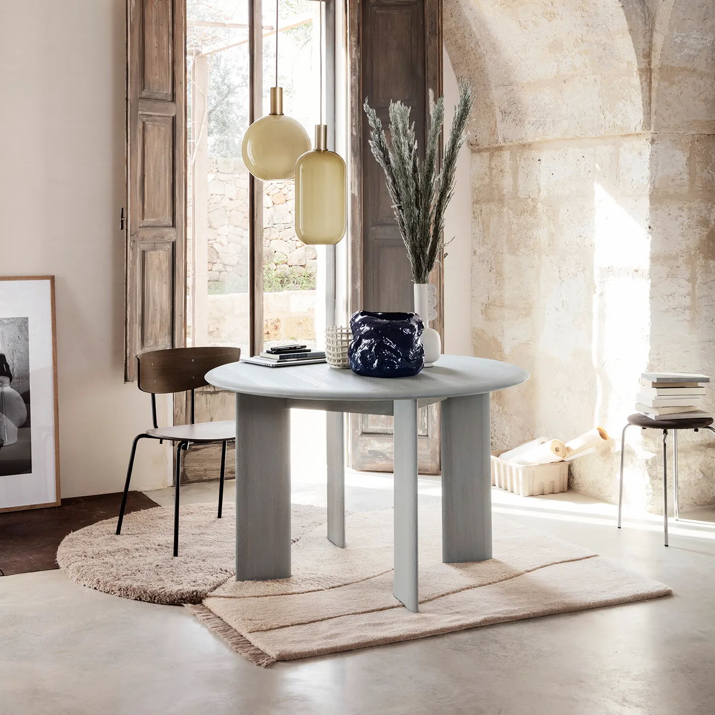 View matta 140x180 cm, Beige Ferm Living