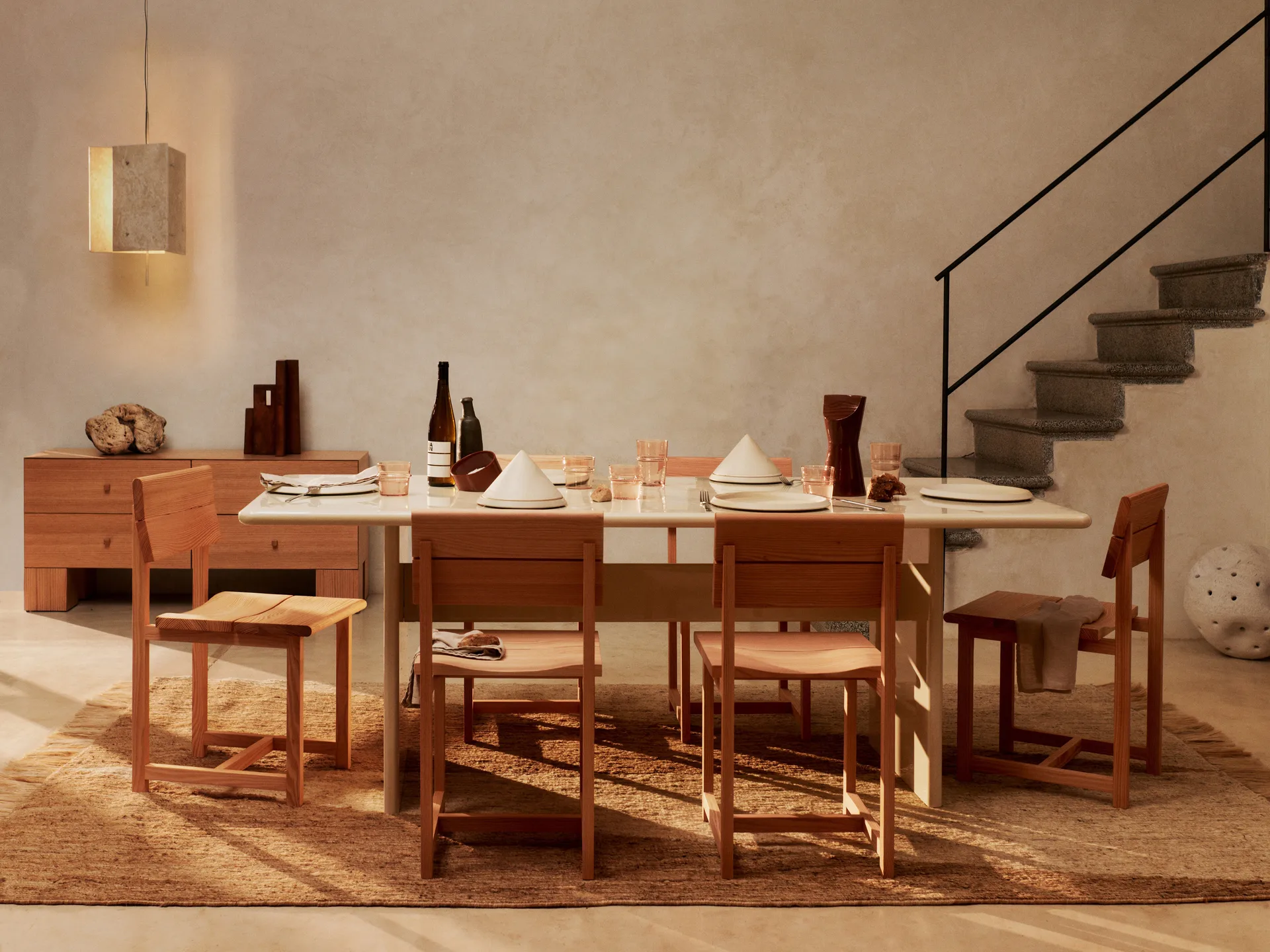 Vist dining chair stol, Douglas gran Ferm Living