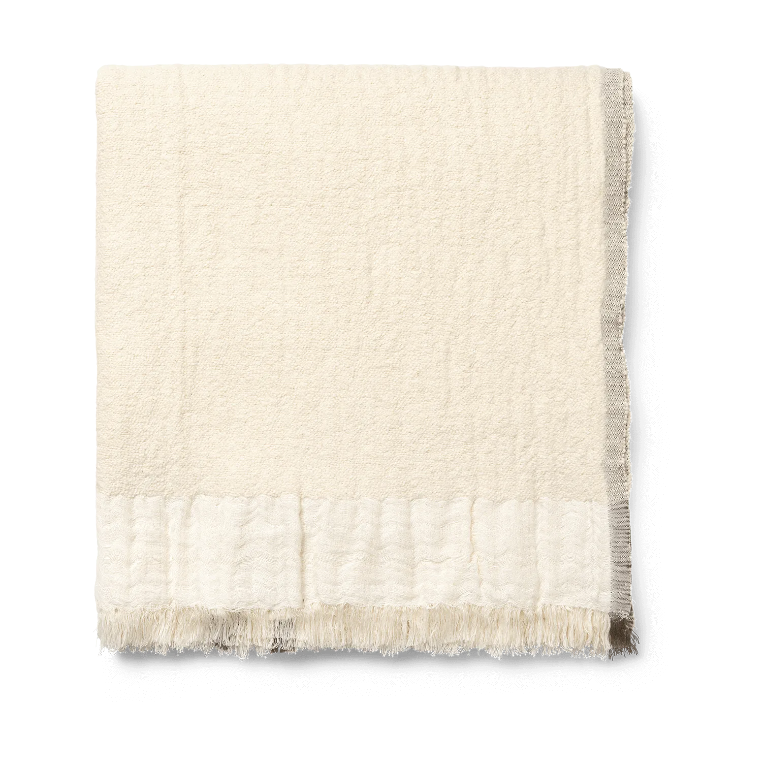 Weaver pläd 120x170 cm, Off-white Ferm Living
