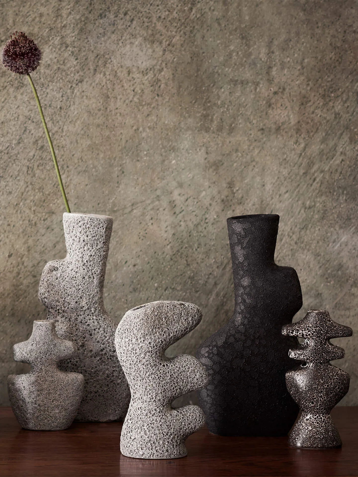 Yara vas large, Grey Pumice Ferm Living
