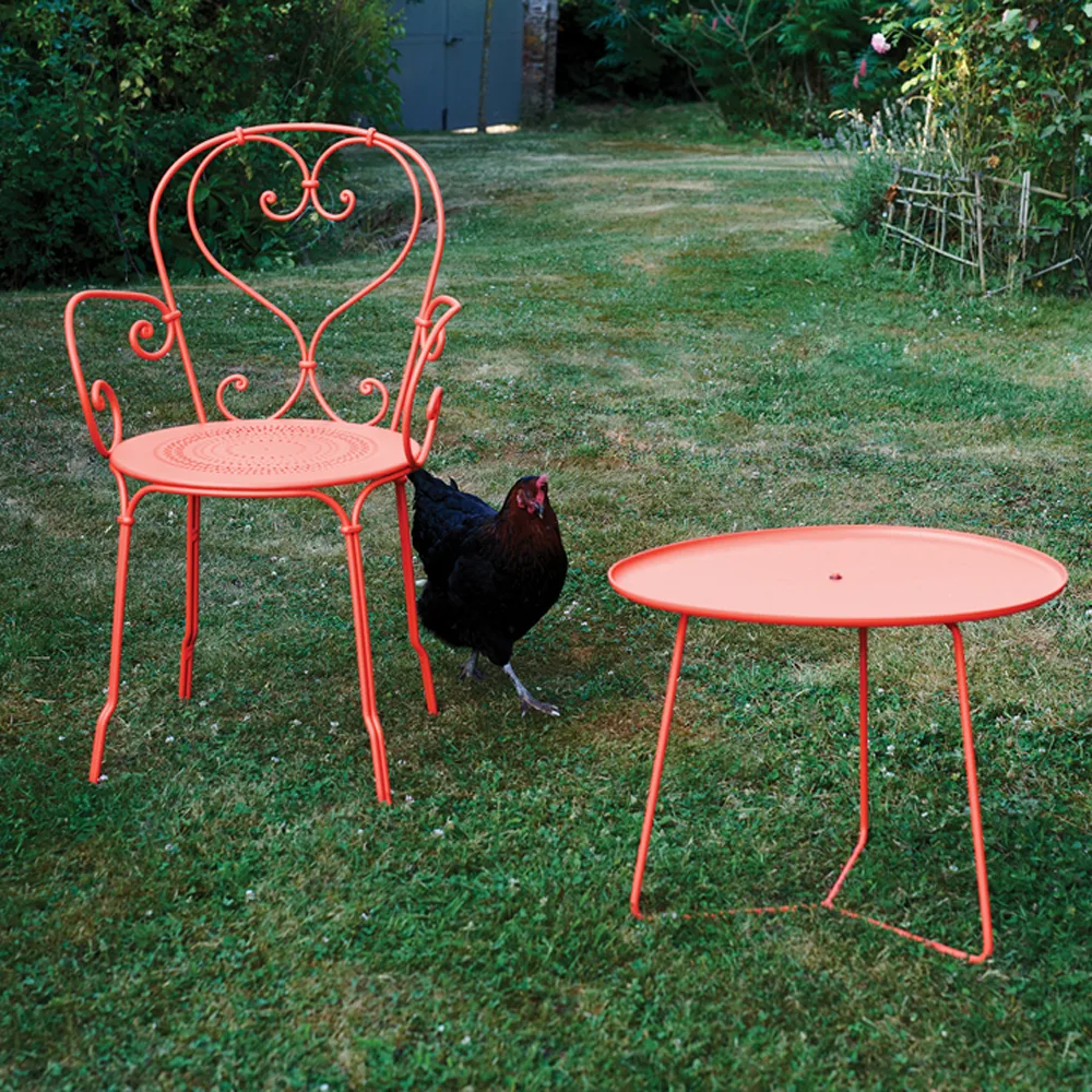 1900 karmstol, Capucine (orange) Fermob