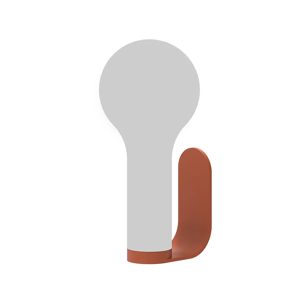 Aplô väggfäste, Red ochre (röd) Fermob
