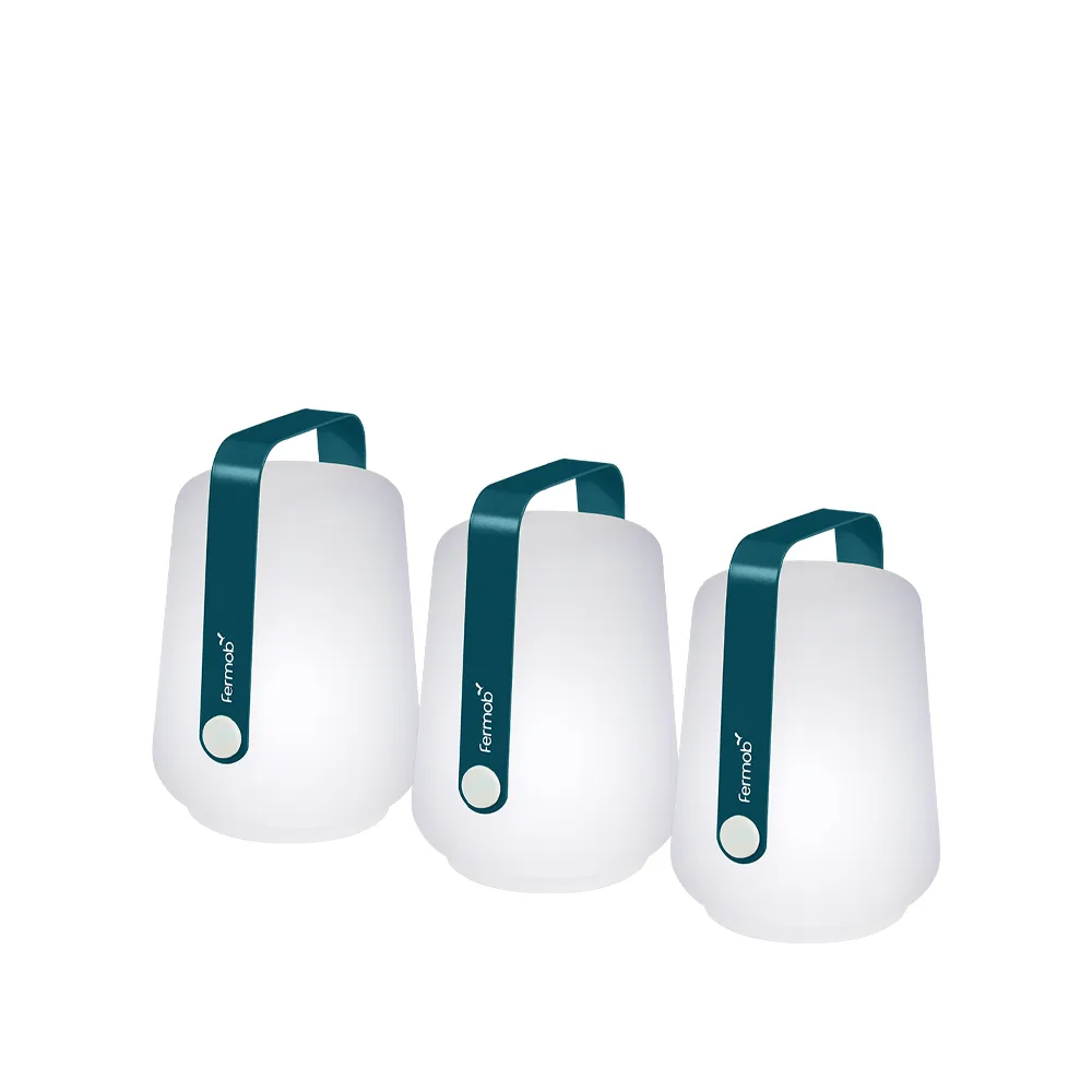 Balad bordslampa LED 3-pack, Acapulco blue (blå)-mini Fermob