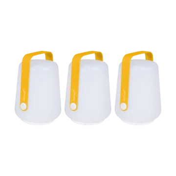 Balad bordslampa LED 3-pack - Honey (gul)-mini - Fermob