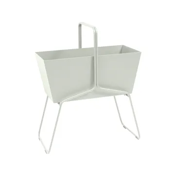 Basket high planteringsbox - Clay grey (grå) - Fermob