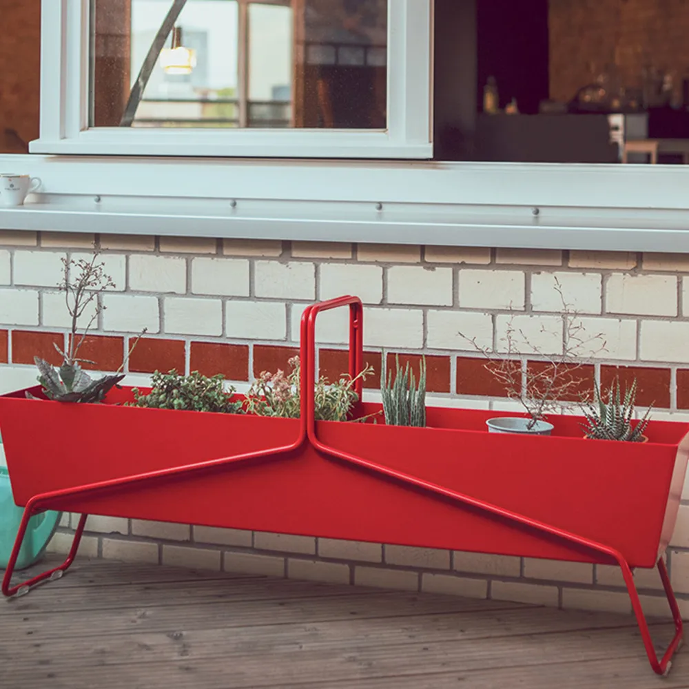 Basket long planteringsbox, Cactus (grön) Fermob