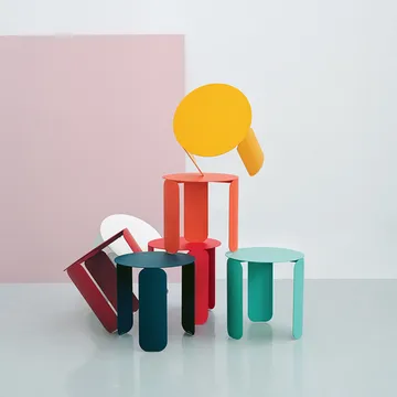 Bebop Ø45 bord lågt - Capucine - Fermob