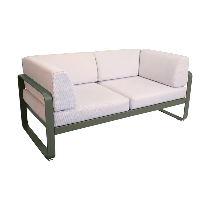 Bellevie Club 2-sits soffa - Rosemary (grön)-pearl - Fermob