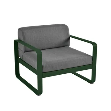 Bellevie fåtölj - Cedar green (grön), graphite grey dyna - Fermob