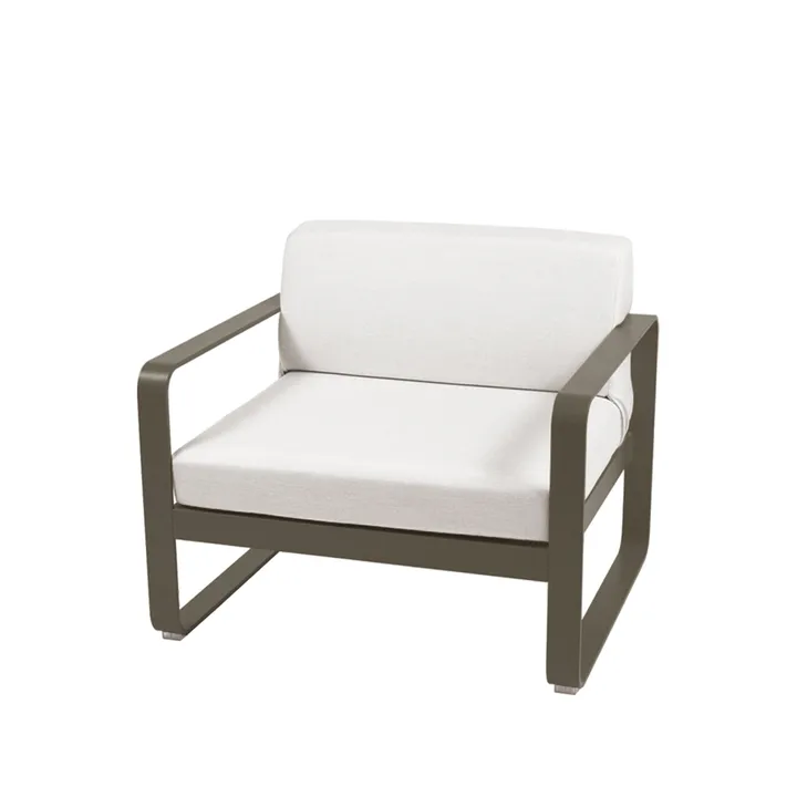 Bellevie fåtölj - Rosemary (grön), off-white dyna - Fermob