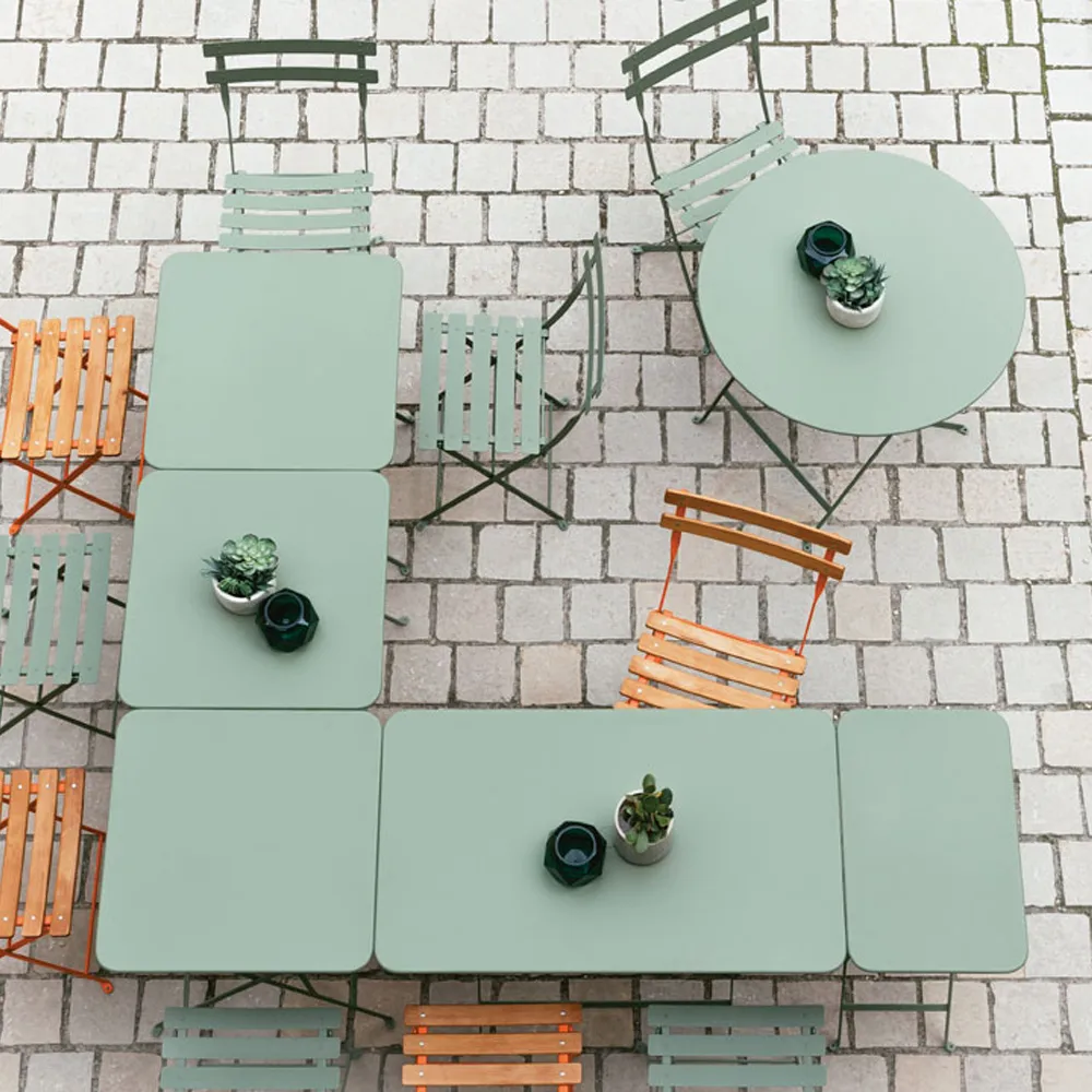 Bistro bord 57x57 cm, Willow green (grön) Fermob