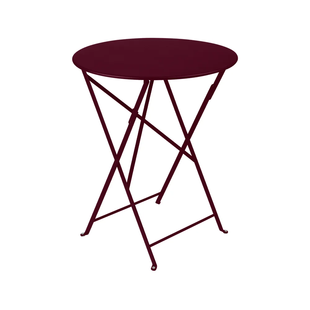 Bistro bord Ø60 cm, Black cherry (vinröd) Fermob