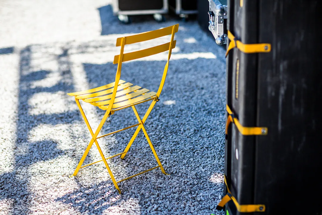 Bistro Metal stol, Honey (gul) Fermob