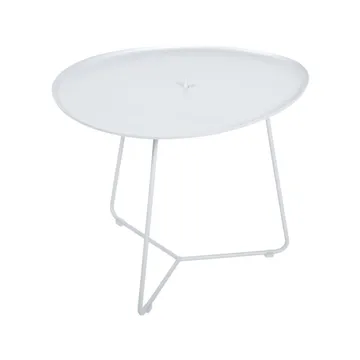 Cocotte bord lågt - Cotton white (vit) - Fermob