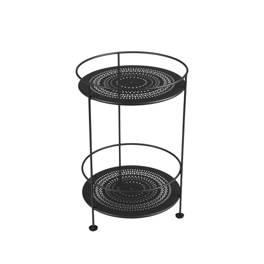 Guinguette sidobord utan hjul, Anthracite (grå) Fermob