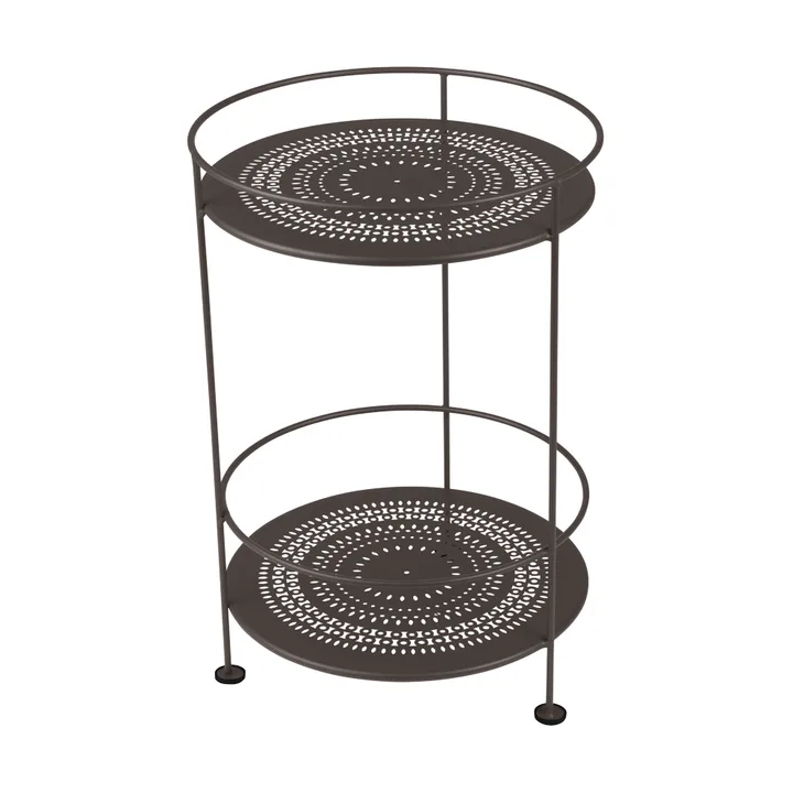 Guinguette sidobord utan hjul - Tonka (brun) - Fermob