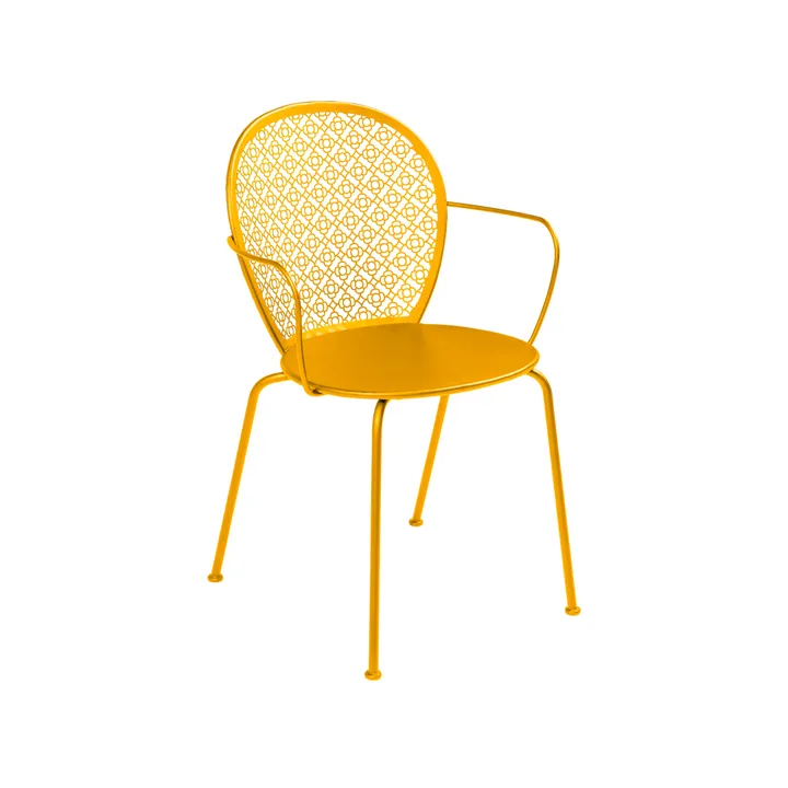 Lorette karmstol - Honey (gul) - Fermob
