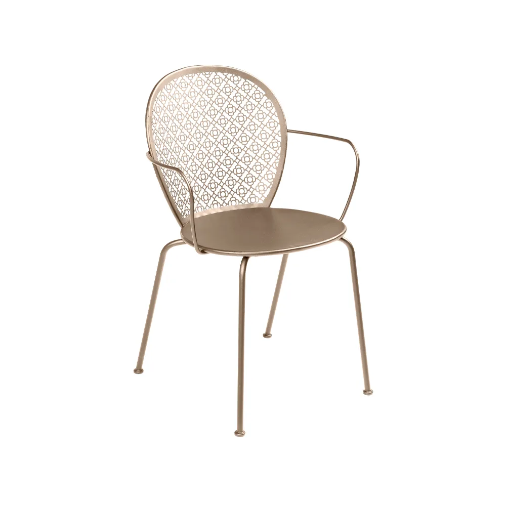 Lorette karmstol, Nutmeg (beige) Fermob