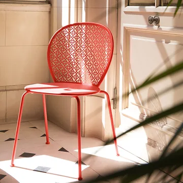 Lorette stol - Red ochre (röd) - Fermob