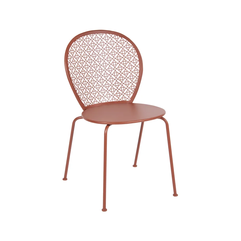 Lorette stol, Red ochre (röd) Fermob