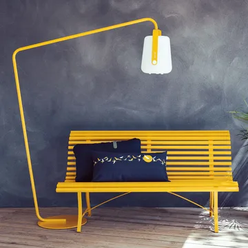 Louisiane bänk 150 cm - Capucine - Fermob
