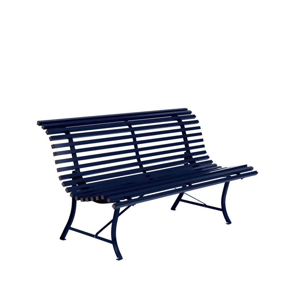 Louisiane bänk 150 cm, Deep blue (blå) Fermob