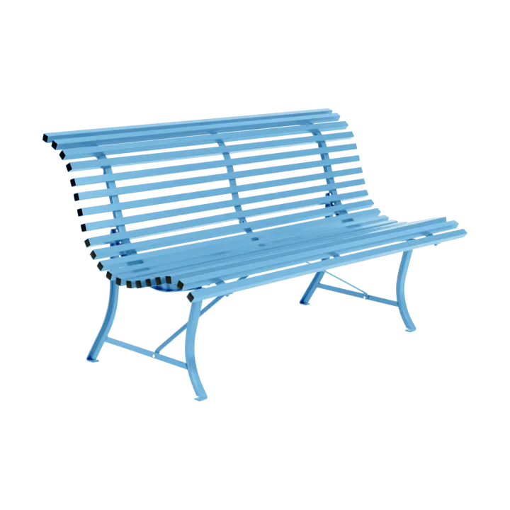 Louisiane bänk 150 cm - Maya blue (blå) - Fermob