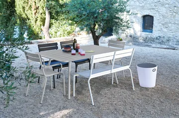 Luxembourg bord 143x80 cm - Capucine - Fermob