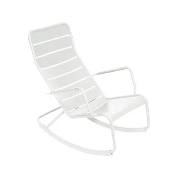 Luxembourg gungstol - Cotton white (vit) - Fermob