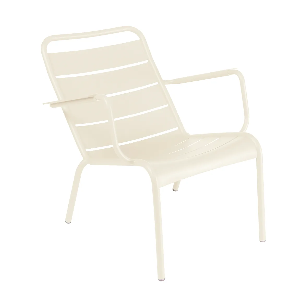 Luxembourg karmstol låg, Latte beige (beige) Fermob