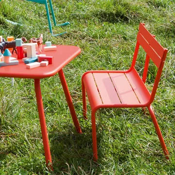 Luxembourg Kid Bench - Cotton white (vit) - Fermob
