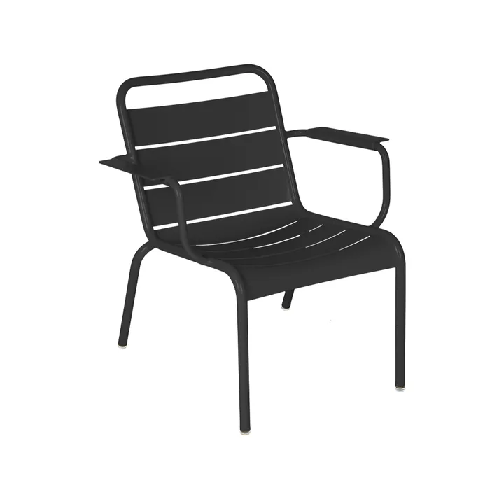 Luxembourg loungefåtölj - Anthracite (grå) - Fermob