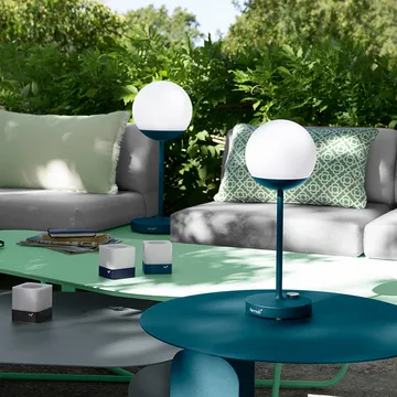 Mooon! bordslampa - Anthracite (grå), h.63 cm - Fermob